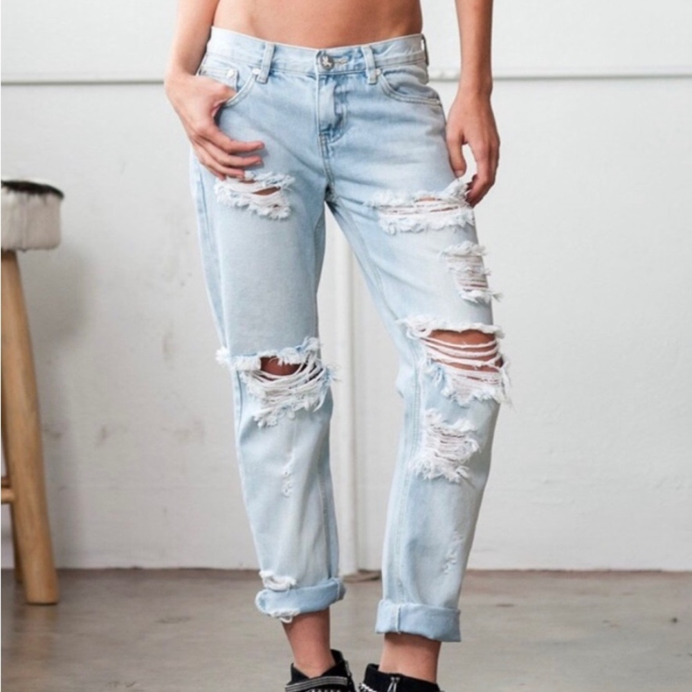 ONE Teaspoon Awesome Baggies Jean Distressed